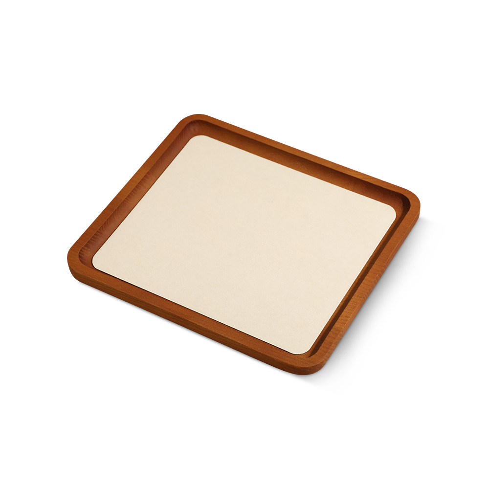 Yinbeini Jewelry display flat pallet arc solid wood bracelet ring necklace jewelry display tray jewelry storage tray P031