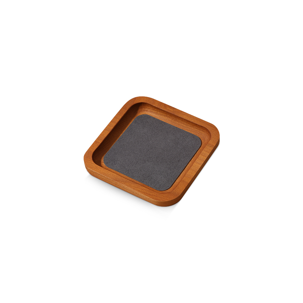 Yinbeini Jewelry display flat pallet arc solid wood bracelet ring necklace jewelry display tray jewelry storage tray P031