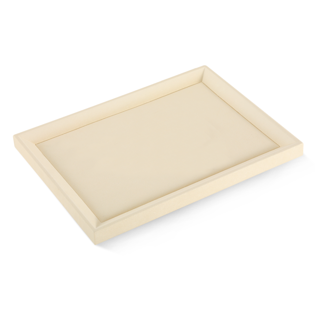 Yinbeini Microfiber Jewelry Display plat tray Ring Earrings Chain Bracelet Necklace Storage Tray Watch Pendant Organizer Tray P041