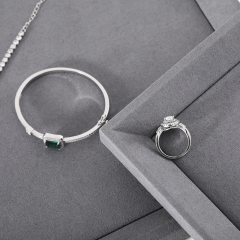 Yinbeini Microfiber Jewelry Display plat tray Ring Earrings Chain Bracelet Necklace Storage Tray Watch Pendant Organizer Tray P041
