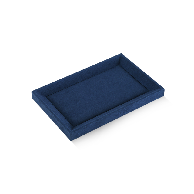 Yinbeini Microfiber Jewelry Display plat tray Ring Earrings Chain Bracelet Necklace Storage Tray Watch Pendant Organizer Tray P041