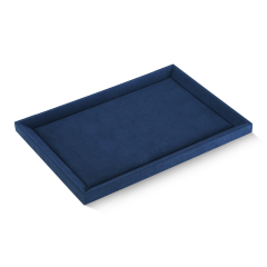 Yinbeini Earrings Ring Chain Bracelet Necklace Storage Tray Watch Pendant Organizer Tray Microfiber Jewelry Display plat tray P035
