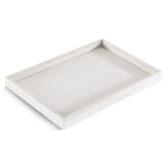 Yinbeini Jewelry Organizer Tray Velvet Ring Earring Bracelet Necklace Display Tray Table Top Stackable Drawer Storage P037