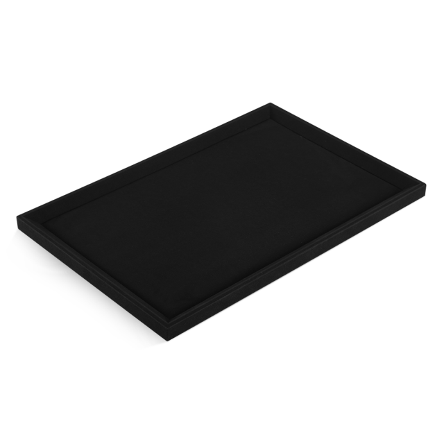Yinbeini Microfiber Jewelry Display plat tray Ring Earrings Chain Bracelet Necklace Storage Tray Watch Pendant Organizer Tray P041