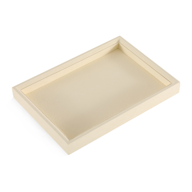 Yinbeini Microfiber Stackable Ring Earring Bracelet Necklace Display Tray  Storage Dresser Drawer Organizer Jewelry flat tray P043