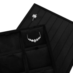 Yinbeini Delicate Small Accessories Velvet Storage Tray Soft Protection for Tiny Jewelry Pieces Essential for Jewelry Lovers and Collectors P096