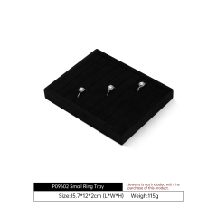 Yinbeini Velvet Jewelry Flat Lay Tray Soft Solid Color Background for Social Media Shooting and Daily Desktop Beautiful Storage P094