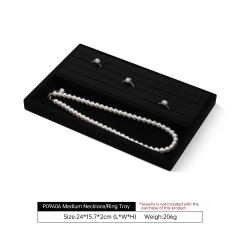 Yinbeini Velvet Jewelry Flat Lay Tray Soft Solid Color Background for Social Media Shooting and Daily Desktop Beautiful Storage P094