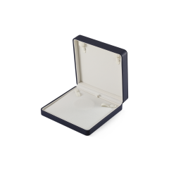 Yinbeini Jewelry Display Organizer Bracelet Box Long Necklace Earrings Storage Box PU Leather Wedding Ring Box Gift Proposal Box H003