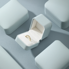 Yinbeini PU Leather Bracelet Box Long Necklace Earrings Storage Box Jewelry Display Organizer Wedding Ring Box Gift Proposal Box