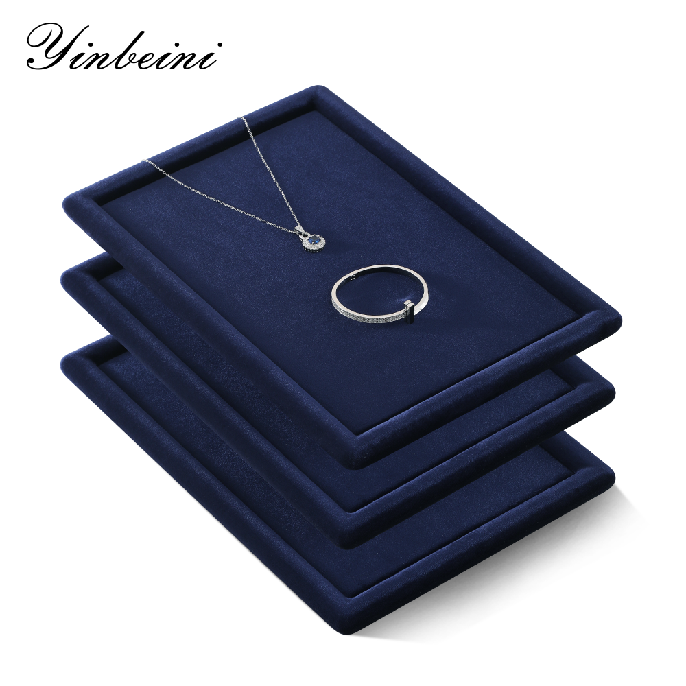 Yinbeini Velvet Jewelry Display Props for Small Jewelry Boutiques Compact Design for Limited Counter Space P080