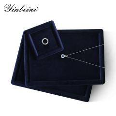 Yinbeini Velvet Jewelry Display Props for Small Jewelry Boutiques Compact Design for Limited Counter Space P080