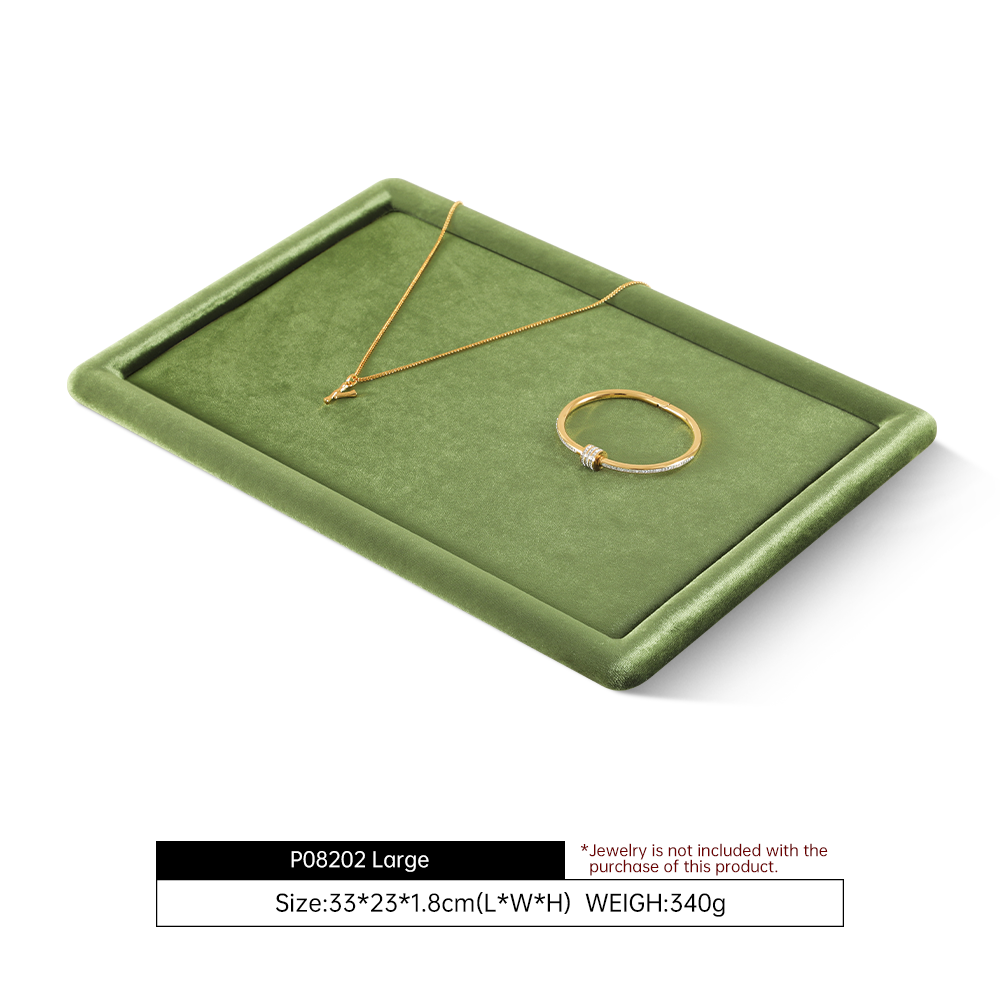 Yinbeini Velvet Jewelry Display Props for Small Jewelry Boutiques Compact Design for Limited Counter Space P080