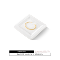 Yinbeini Velvet Jewelry Display Props for Small Jewelry Boutiques Compact Design for Limited Counter Space P080