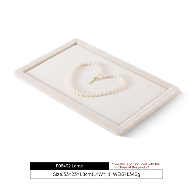 Yinbeini Velvet Jewelry Display Props for Small Jewelry Boutiques Compact Design for Limited Counter Space P080
