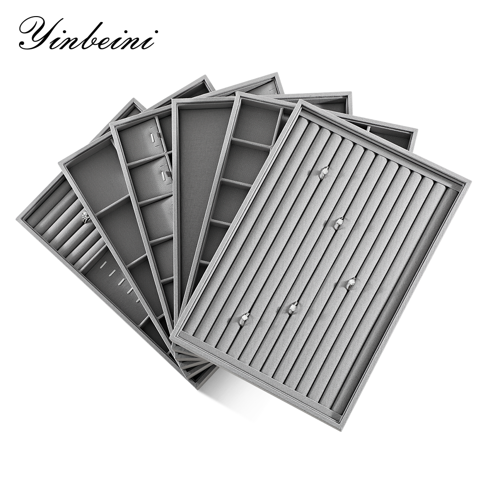 Yinbeini Tiny Dainty Jewelry Special Linen Jewelry Tray Prevent Small Accessories From Falling Easy Management Of Mini Daily Ornaments P065