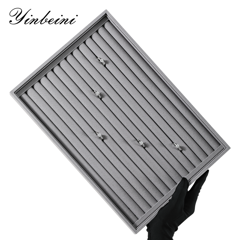 Yinbeini Tiny Dainty Jewelry Special Linen Jewelry Tray Prevent Small Accessories From Falling Easy Management Of Mini Daily Ornaments P065
