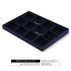Yinbeini Tiny Dainty Jewelry Special Linen Jewelry Tray Prevent Small Accessories From Falling Easy Management Of Mini Daily Ornaments P065