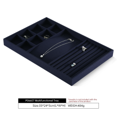Yinbeini Tiny Dainty Jewelry Special Linen Jewelry Tray Prevent Small Accessories From Falling Easy Management Of Mini Daily Ornaments P065