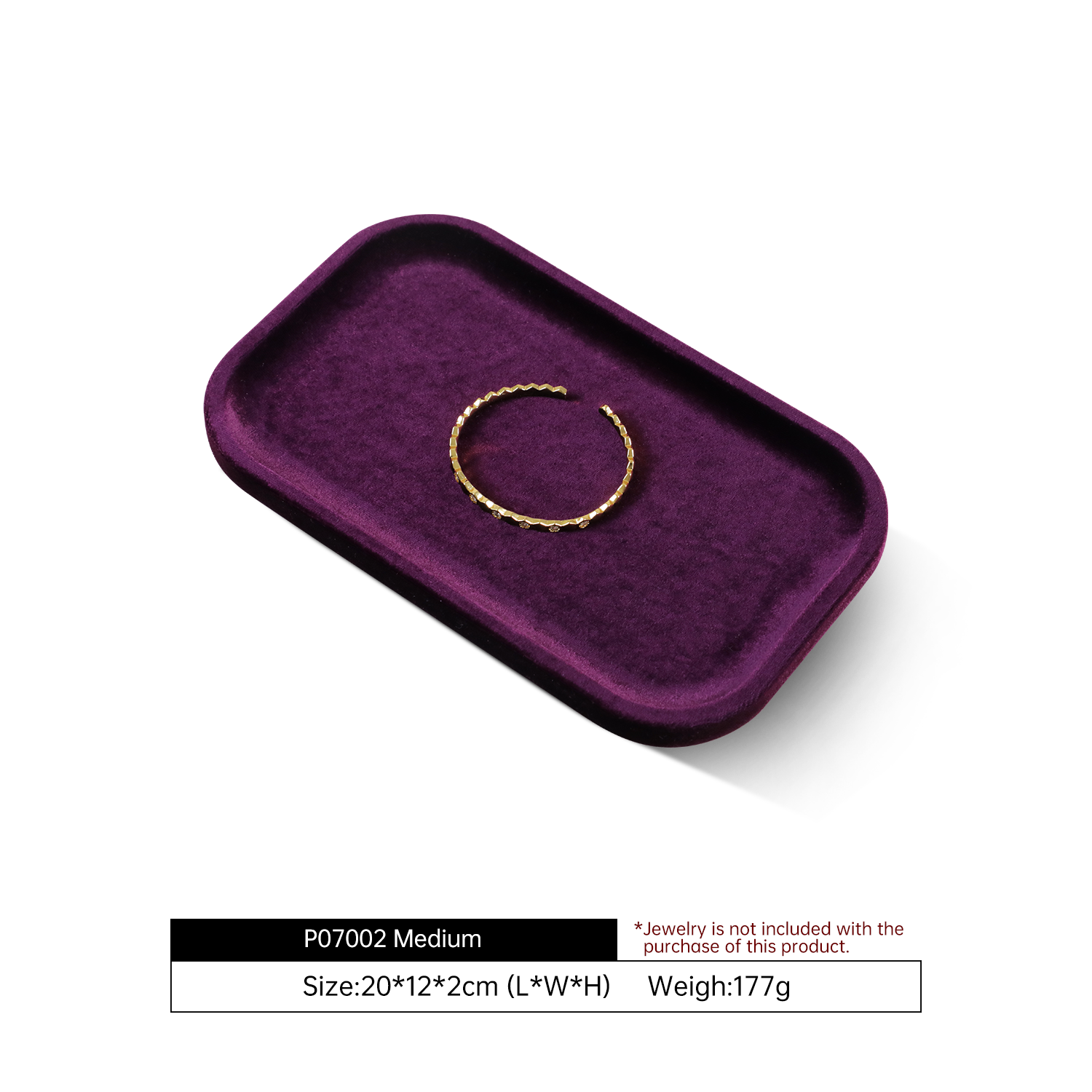 Yinbeini Portable Velvet Jewelry Display Tray for Outdoor Stall Use Convenient for Handmade Seller Market Sale and Travel Jewelry Arrangement P073