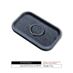 Yinbeini Portable Velvet Jewelry Display Tray for Outdoor Stall Use Convenient for Handmade Seller Market Sale and Travel Jewelry Arrangement P073