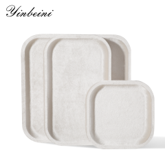 Yinbeini Thickened Velvet Jewelry Tray Wear Resistant Fade Resistant Long Term Use Protect High Value Jewelry Meet High frequency Display P075