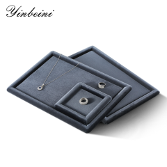 Yinbeini Velvet Jewelry Necklace Display Props Soft Lining to Protect Delicate Pearls from Scratches P081