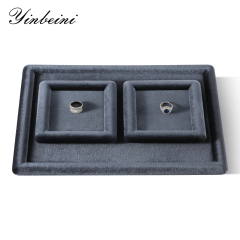 Yinbeini Velvet Jewelry Necklace Display Props Soft Lining to Protect Delicate Pearls from Scratches P081