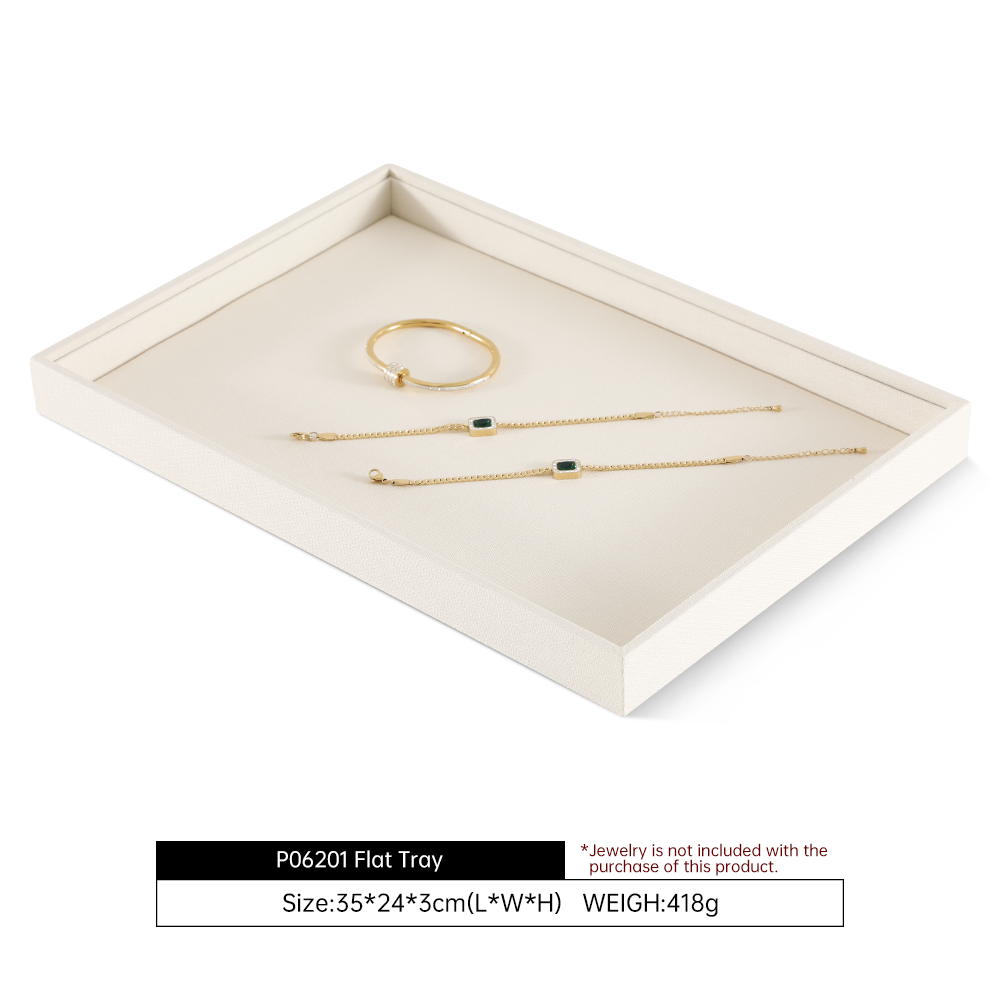 Yinbeini 12 Grids Linen Jewelry Tray with Compartments for Earrings and Small Accessories Great for Organizing Studs and Tiny Jewelry Pieces P066