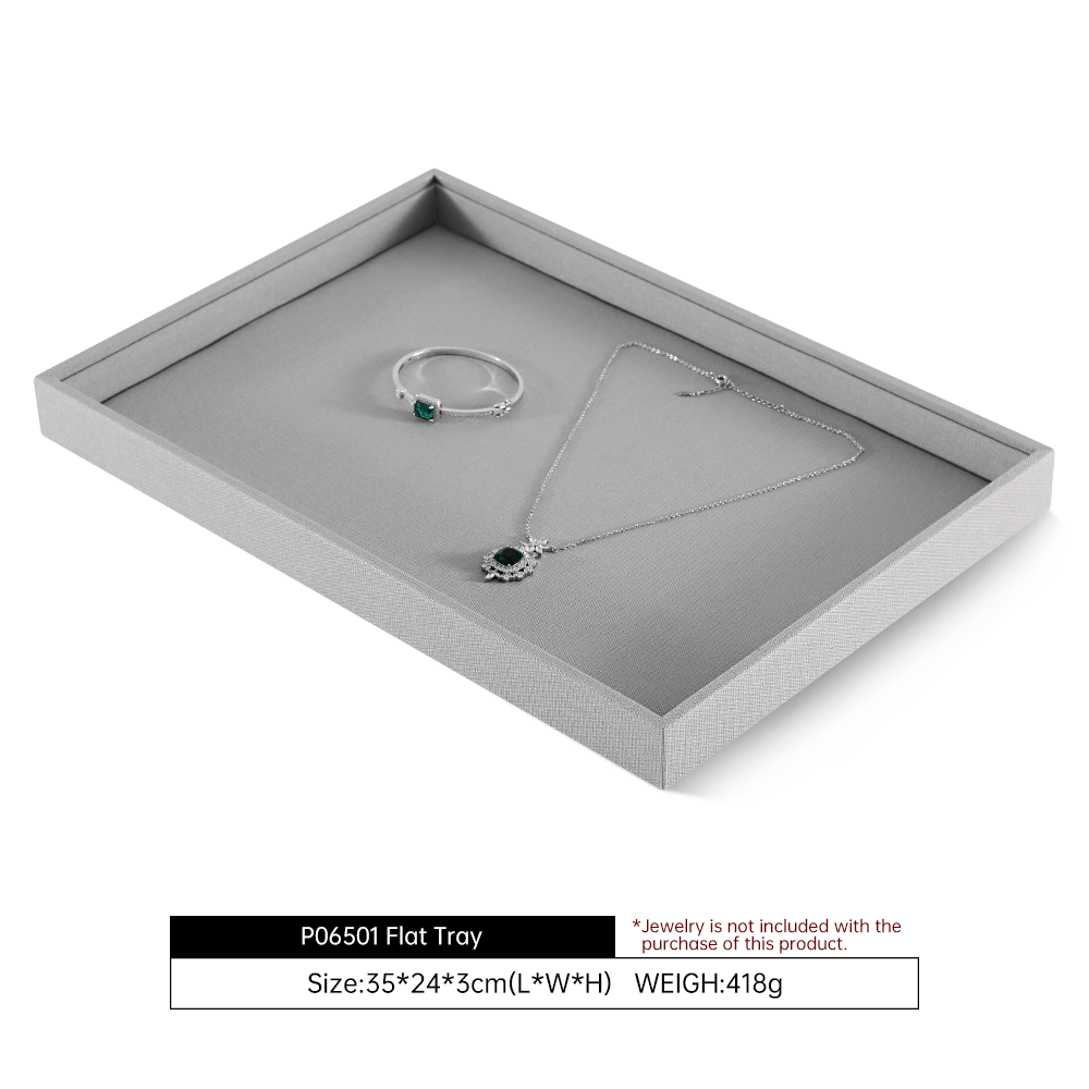 Yinbeini 12 Grids Linen Jewelry Tray with Compartments for Earrings and Small Accessories Great for Organizing Studs and Tiny Jewelry Pieces P066