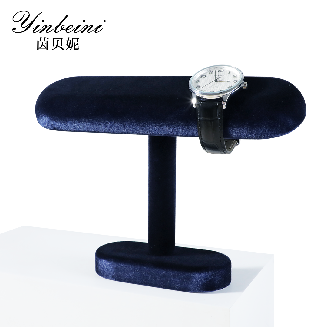 Yinbeini Velvet Jewelry Storage Rack Watch Display Stand Watch Storage Stand  jeweler counter jewelry counter TB002