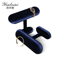Yinbeini Velvet Jewelry Storage Rack Watch Display Stand Watch Storage Stand  jeweler counter jewelry counter TB002