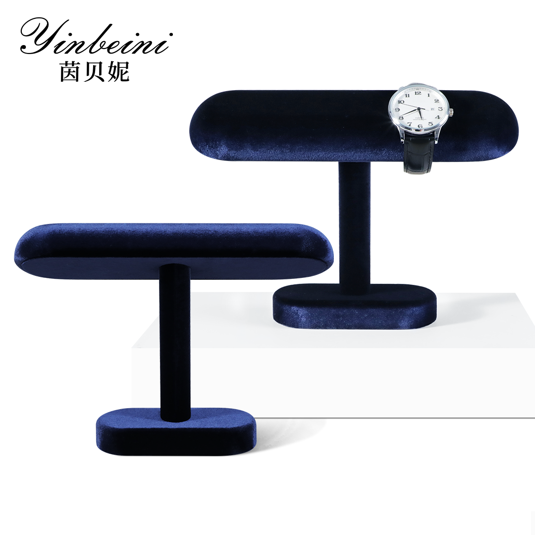 Yinbeini Velvet Jewelry Storage Rack Watch Display Stand Watch Storage Stand  jeweler counter jewelry counter TB002