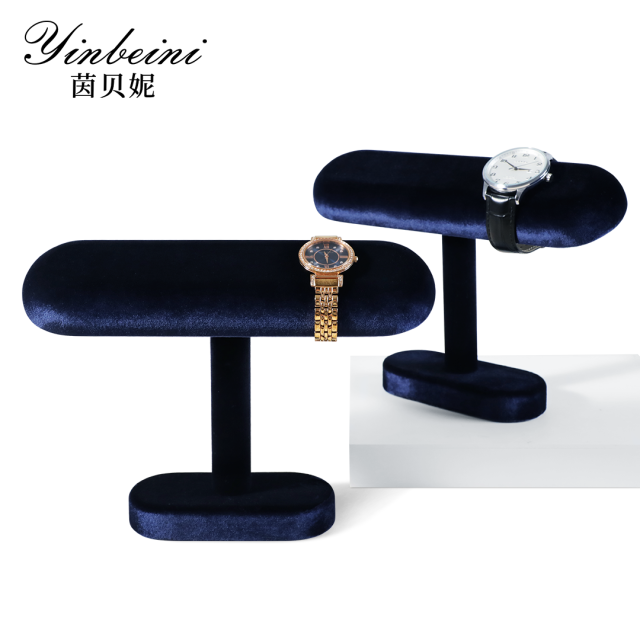 Yinbeini Velvet Jewelry Storage Rack Watch Display Stand Watch Storage Stand  jeweler counter jewelry counter TB002