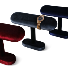 Yinbeini Velvet Jewelry  Storage Rack Watch Storage Stand Watch Display Stand  jeweler counter jewelry counter TB002