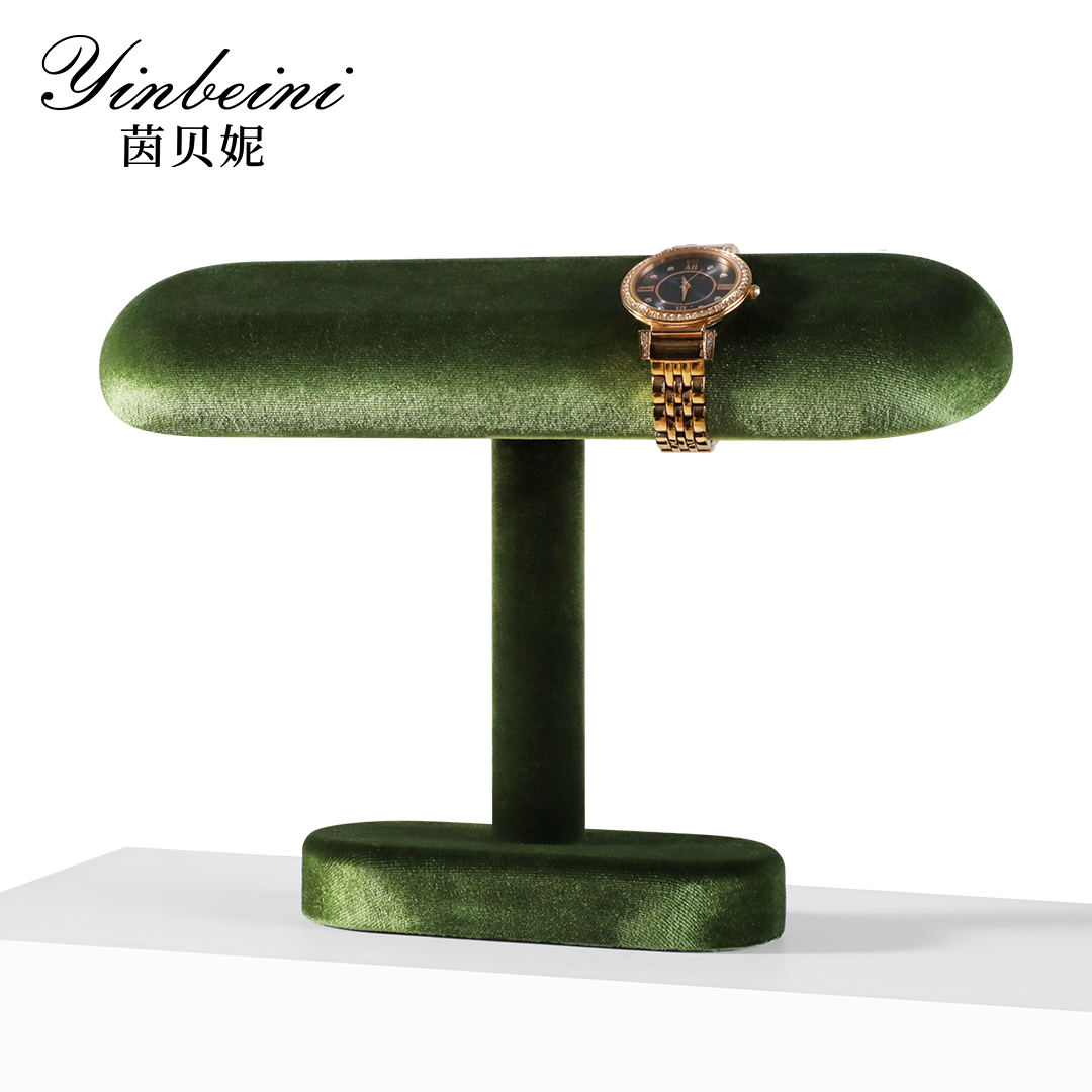 Yinbeini Velvet Jewelry Storage Rack Watch Display Stand Watch Storage Stand  jeweler counter jewelry counter TB002
