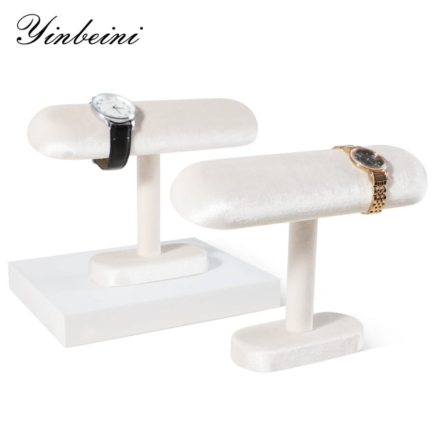 Yinbeini Velvet Jewelry Storage Rack Watch Display Stand Watch Storage Stand  jeweler counter jewelry counter TB002