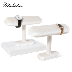 Yinbeini Velvet Jewelry  Storage Rack Watch Storage Stand Watch Display Stand  jeweler counter jewelry counter TB002