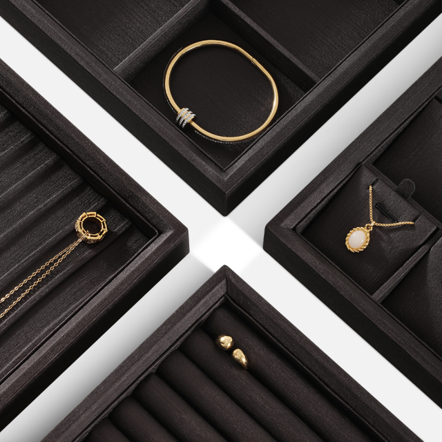 Yinbeini Jewelry Storage Tray for Evening and Prom Jewelry Suitable for Formal Wear Boutiques and Event Displays P051