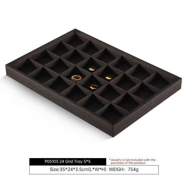 Yinbeini Jewelry Storage Tray for Evening and Prom Jewelry Suitable for Formal Wear Boutiques and Event Displays P051