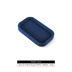 Yinbeini All Purpose Jewelry Display Tray for Home Retail Photography and Gifting Durable PU Leather Construction P055