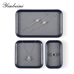 Yinbeini Professional Jewelry Display Tray for Jewelry Designers and Studio Use Ideal for Design Work and Client Presentations P056