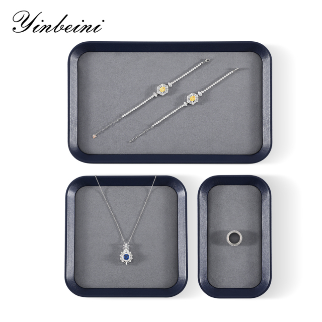 Yinbeini Professional Jewelry Display Tray for Jewelry Designers and Studio Use Ideal for Design Work and Client Presentations P056