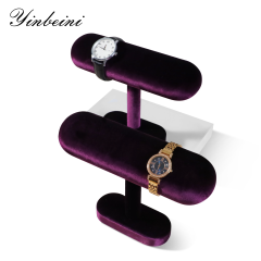Yinbeini Jewelry  Storage Rack Velvet Watch Storage Stand Watch Display Stand  jeweler counter jewelry counter TB002