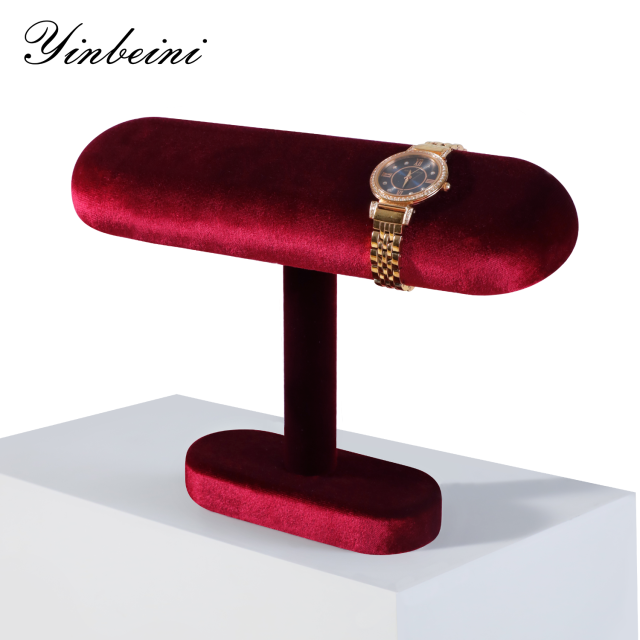 Yinbeini Jewelry  Storage Rack Velvet Watch Storage Stand Watch Display Stand  jeweler counter jewelry counter TB002