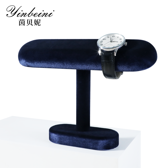Yinbeini  Jewelry  Storage Rack Watch Storage Stand Velvet Watch Display Stand jeweler counter jewelry counter TB002