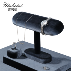 Yinbeini Velvet Watch Storage Stand Watch Display Stand Jewelry  Storage Rack  jeweler counter jewelry counter TB002
