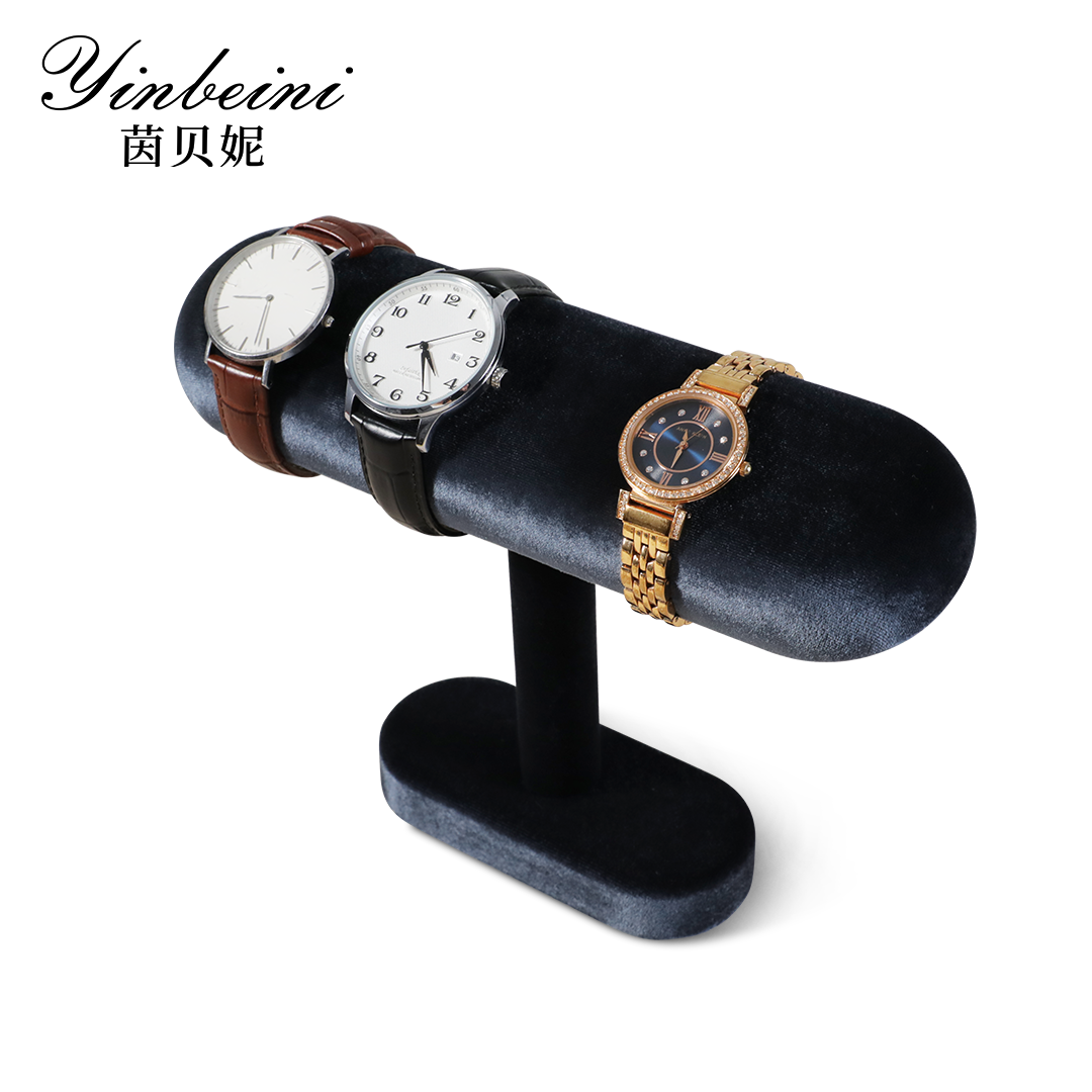 Yinbeini Jewelry  Storage Rack Velvet Watch Storage Stand Watch Display Stand  jeweler counter jewelry counter TB002