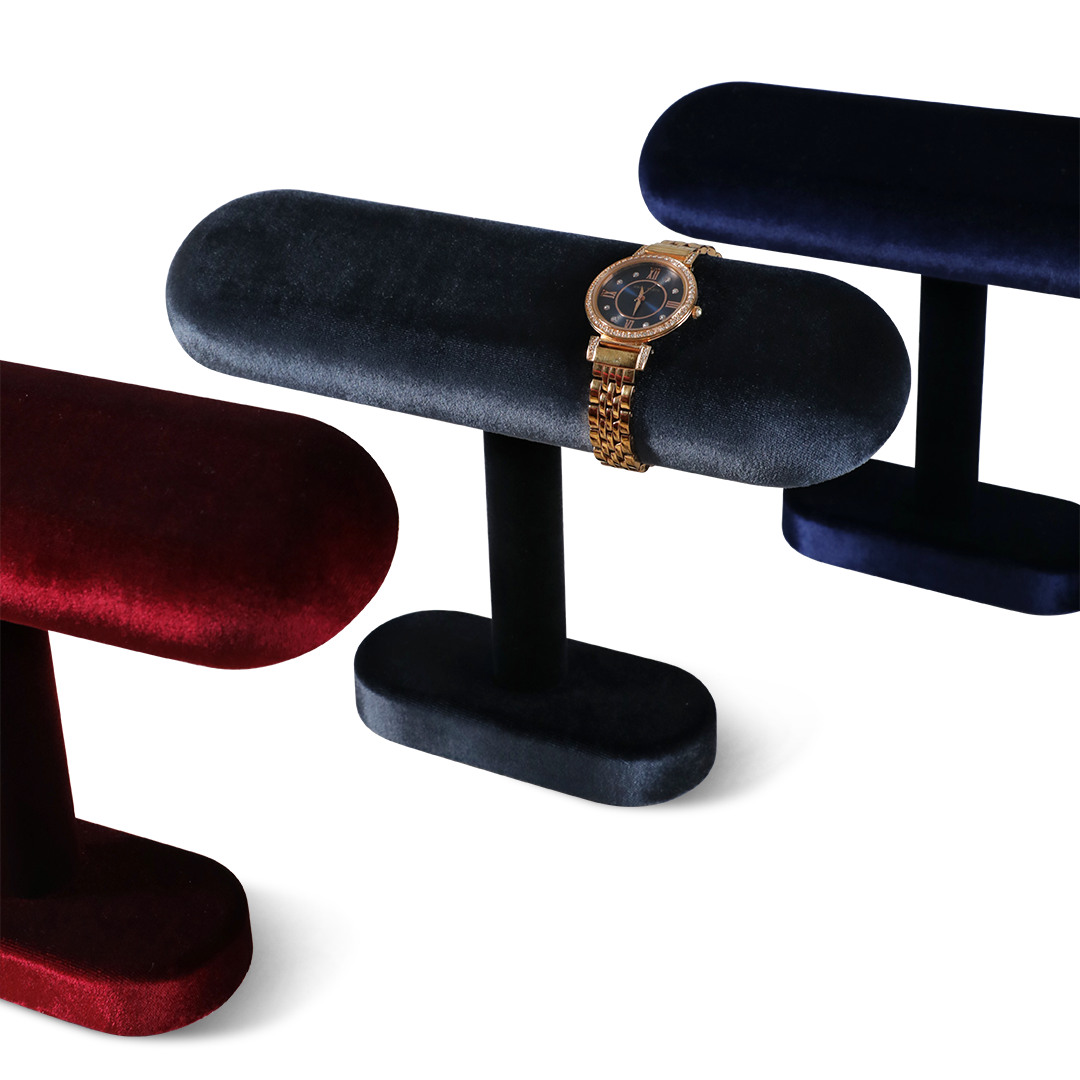 Yinbeini Velvet Watch Storage Stand Watch Display Stand Jewelry  Storage Rack  jeweler counter jewelry counter TB002