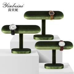 Yinbeini Jewelry  Storage Rack Velvet Watch Storage Stand Watch Display Stand  jeweler counter jewelry counter TB002